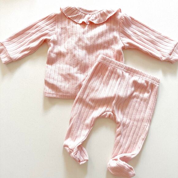 RZ Baby by Rachel Zoe 2 Piece Knit Set in Pink - Picture 2 of 5